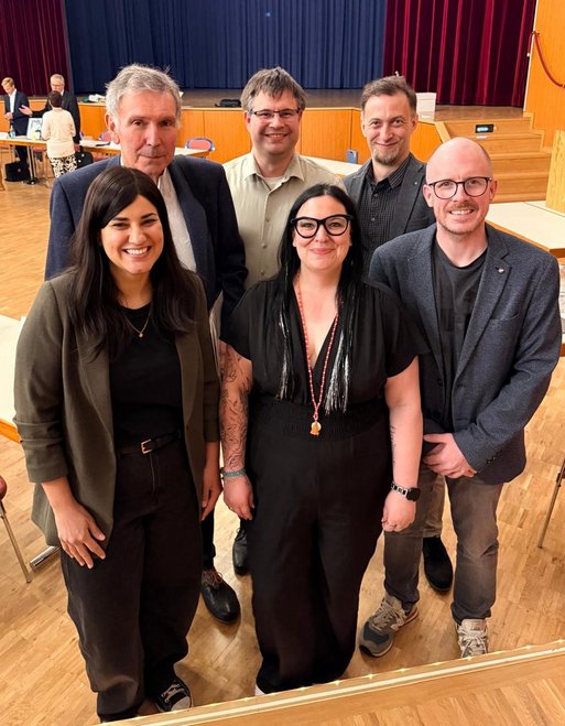 Fraktion und Gemeindevorstand nach der konstituierenden Sitzung
