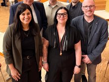 Fraktion und Gemeindevorstand nach der konstituierenden Sitzung